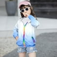 thumbnail image 6 of Hiijoy Toddler Girls Sun Protection Jacket Lightweight Summer Breathable Outerwear, Sizes 2-12, 6 of 8