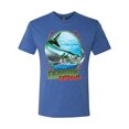 thumbnail image 2 of Tarpon Extreme Mens Premium Tri Blend T-Shirt, Vintage Royal, Small, 2 of 3