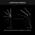 thumbnail image 3 of Lámpara de Mesa Inteligente WiFi LED con Estación de Carga Inalámbrica Luz Blanca Ajustable Compatible con App móvil y Asistentes de voz Tecnolite, 3 of 4