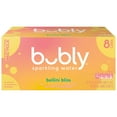 thumbnail image 3 of bubly Bellini Bliss Sparkling Water, 12 fl oz, 8 Pack Cans, 3 of 7