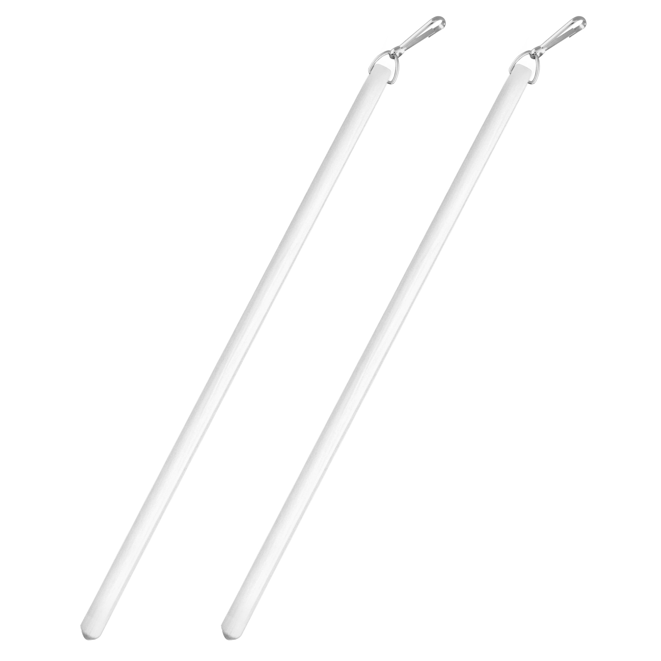 3/8" Dia Fiberglass Baton with Metal Snap - 30 inch Long (2PC)