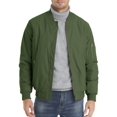 thumbnail image 5 of TACVASEN Mens Jackets Zip up Hiking Elastic Cuffs Thick Polyester Winter Outwear Army Green S, 5 of 7