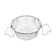 thumbnail image 1 of Cesta de acero inoxidable para freír aceite de cocina, herramienta para freír patatas fritas, servir alimentos con aceite S, 1 of 9