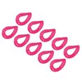 thumbnail image 1 of Unique Bargains Acrylic Link Rings, 35mm Quick Linking Clips Hooks for DIY Rose Red 100Pack, 1 of 5