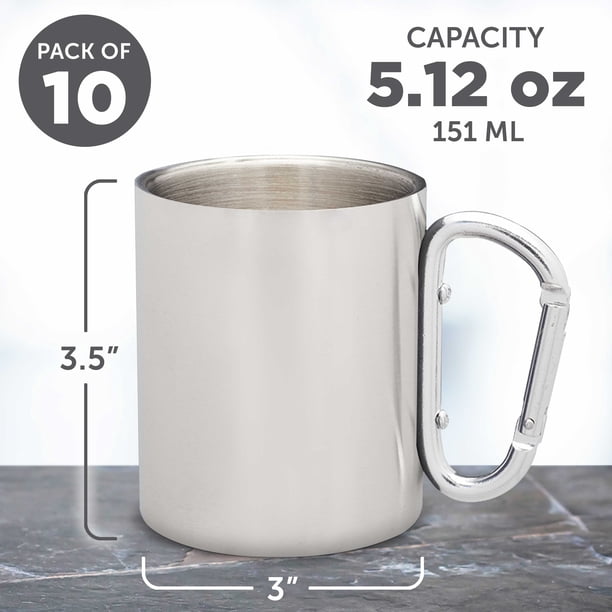 10 oz aluminium coffee mug 10oz Coffee Cup main image 1