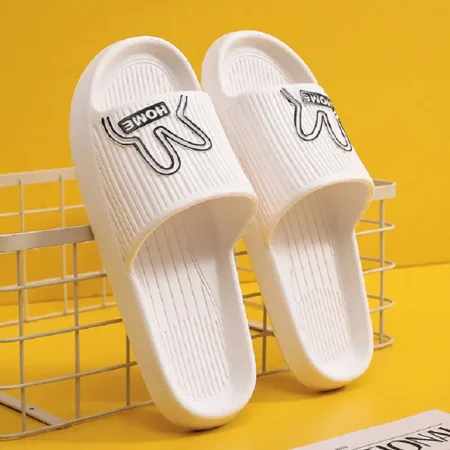 

Women‘s Anti-slip House Slippers Soft Sole Simple Design Home Slides Women‘s Indoor Comfy Shoes