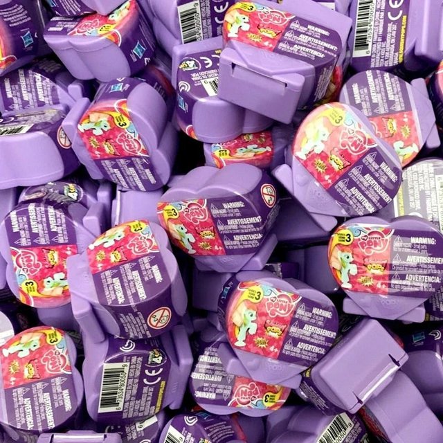 My Little Pony Squishy Blind Box figuras de acción juguete liberación de estrés Anime Twilight Sparkle lindos juguetes muñecas regalos de cumpleaños para niñas