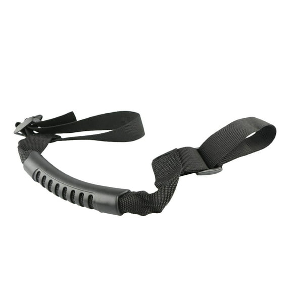 HEMOTON 2-Pack Car Safety Handles Roof Grab Bars Interior Handrails Roll Bar Black