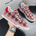 thumbnail image 4 of Sneakers, Fashionable Men's Summer Niche Original Sporty Casual Skateboard Shoes  Breathable Slip-On Elastic Band Versatile Casual Skate Shoes,, 4 of 7