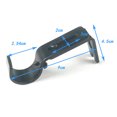 thumbnail image 5 of Mdesiwst 1 Set Curtain Rod Bracket High Hardness Strong Load-bearing Easy to Install Iron Window Drapes Pole Hook Bracket Home Supplies, 5 of 7