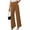 Black, variant on LYMAYTER XS-XL Women Work Pants Business Casual Loose High Waist Office for Pants Trousers with Pockets