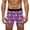 Purple, variant on KHONTS Men's Personalized Boxers Husband Boyfriend Funny Boxers DIY Valentine's Day Birthday for Him White XL