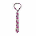 thumbnail image 3 of Colorful Necktie, Various Flowers Motifs, Dress Tie, 3.7", Multicolor, by Ambesonne, 3 of 3