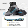thumbnail image 3 of Yunkctuk Men's Waterproof Hiking Boots Mens Lightweight Outdoor Mid Trekking Climbing Boots for Men., 3 of 7