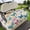 Orange Cherry Pink Purple, variant on Golf Cart Seat Covers for 2 Seater,Coastal Microfiber Cart Seat Towel Blanket,Ocean Starfish Coral Shell Conch Aesthetics Blue Absorbent NonSlip Bench Seats Protector for Golf Course 51"x31"