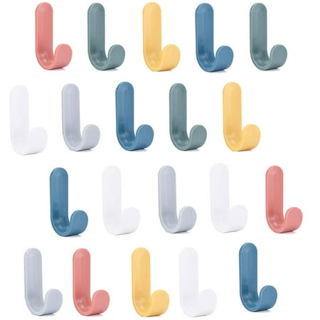 

Behind Hooks Kitchen Clothes Seamless Wall-Mounted Door Hooks Non-Perforated The Hooks Hooks Housekeeping & Organizers Storage Baskets