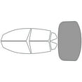 thumbnail image 2 of Rvinyl Window Tint Kit Compatible with Kia OPTima 2011-2015 - Rear Windshield Precut Kit - 35%, 2 of 8