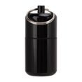 thumbnail image 1 of Keychain Tablet Storage Box, Wear  Large Storage Capacity Fall  Waterproof Alloy Medicine Bottle  for Cotton Swabs for Outdoor Black,Silver, 1 of 8