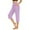 Purple, variant on Capri Yoga Pants for Women, Audhol Capri Leggings for Women 2025 High Waisted Cutout Yoga Capris Lightweight Cozy Cropped Pants Solid Soft Pajams Pants Cropped Pants for Women Army Green L