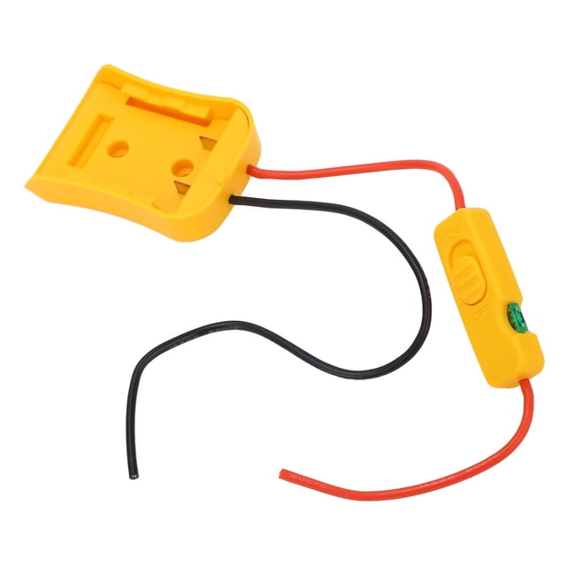 Herramienta De Conversión De Batería, ABS Bien Hecho, Adaptador De Batería Seguro De Operación Simple Con Cable De Calibre 14, Fusible 30A Para Productos De Bricolaje