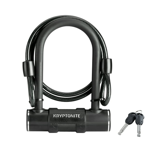Kryptonite Mini 12mm ULock Bicycle Lock & 8mm Looped Bike Security