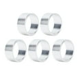 thumbnail image 1 of Juego de espaciadores de vástago de dirección de aleación de aluminio sin rosca, 5 piezas de espaciador de vástago de dirección de bicicleta de aluminio Espaciador de vástago de direc, 1 of 14