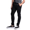 thumbnail image 2 of Victorious Men's Slant-Pocket Skinny Jogger Twill Pants JG876 - Black - 4X-Large, 2 of 5