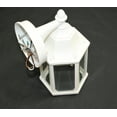 thumbnail image 3 of Sunset Lighting F7851-30 Outdoor Wall Sconce with Clear Beveled Glass, White Finish, 3 of 7
