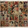 thumbnail image 2 of SunWMart A5 Size Scrapbook Paper, 48 Sheets Single Sided Cardstock Art Craft Paper for DIY Card Making Scrapbooking Journaling Supplies, 2 of 4