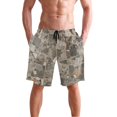 thumbnail image 4 of Dailycode Men's Quick Dry Swim Trunks Beach Shorts Casual Summer Board Shorts with Pockets, Terrazzo Floor, 4 of 8