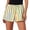 1-Orange, variant on Arlun Women's Loose Fit Striped Casual Shorts Lightweight Comfortable Summer Wear for Everyday Outings 2026 Fashion Colorful Drawstring Waisted Loose Casual Shorts 8-Orange XL