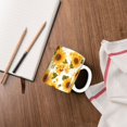 thumbnail image 4 of Yiaed Modern Elegant Sunflower Print Ceramics Coffee,Large Handle Design,Extra Large Tea and Coffee Cup for Office and Home Mugs, 4 of 6