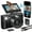 Black, variant on XLURC 5K Digital Camera for Photography with Wifi, 75MP Vlogging Camera for YouTube with 3" 180° Flip Screen, 18X Digital Zoom Photography Camera with 32GB Micro SD Card & 2 Batteries(Black)