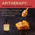 thumbnail image 3 of Honey Gardens Wild Cherry Bark Syrup with Apitherapy Raw Honey, Propolis & Wild Crafted Herbs | Traditional Respiratory Formula | 4 fl oz, 3 of 6