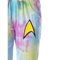thumbnail image 2 of Star Trek Womens' Starfleet Icon Symbol Sleep Jogger Pajama Pants, 2 of 5