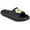 Black, variant on FOAMWALK Slides for Women - Comfy Beach Slides, Stylish Slide On Sandals, Everyday Women's Slide Sandals