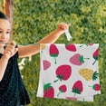 thumbnail image 5 of GZHJMY Strawberry Soft Hand Towels, 2 Pcs Absorbent Bath Towel Decorative Fingertip Towels for Bathroom Gym Spa Hotel Beach Swimming Pool,14.4"x 28.3", 5 of 7