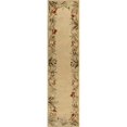 thumbnail image 1 of HomeRoots 353013 2 ft. 6 in. x 10 ft. Runner Wool Ivory Area Rug, 1 of 1