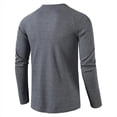 thumbnail image 3 of TBWYF Men's Pullover Long Sleeve Sweatshirt Dark Grey 2XL, 3 of 5