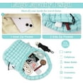 thumbnail image 4 of Kwuty Quilted Puffer Tote Bag for Women - Large Crossbody Bag, Lightweight Nylon Puffy Carryall Hobo Puff Shoulder Bag, 4 of 9