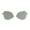 beige mirror, variant on Womens Mod Gothic Unique Retro Panel Plastic Butterfly Designer Sunglasses Clear Grey Pink
