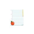 thumbnail image 2 of Notepad Paper Lined Chart, 2 of 2