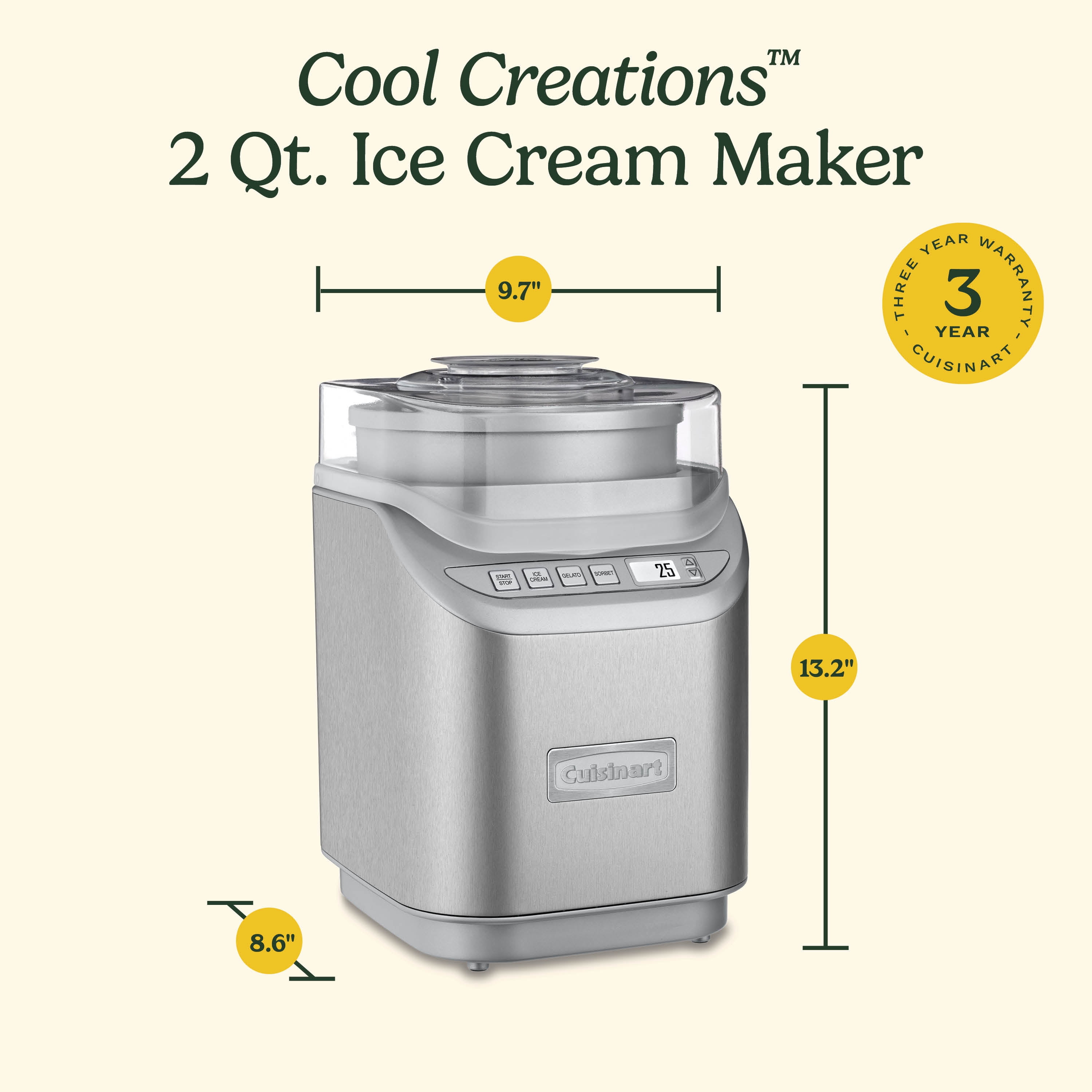 Cuisinart Ice Cream/Yogurt Makers Cool Creations™ Ice Cream Maker