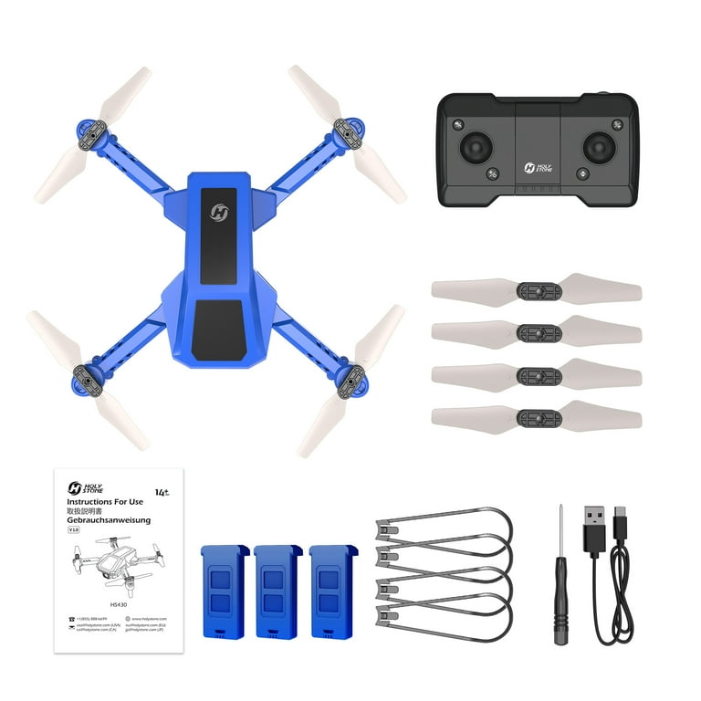 Holy Stone HS430 FPV Drone for Beginners, 1080P Streaming