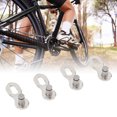 thumbnail image 1 of Bicyclette Chaînon Manquant, 6 7 8 Vitesse Vélo Rapide Chaîne Fendue Argent 4pcs pour la Réparation, 1 of 8