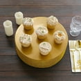 thumbnail image 5 of BalsaCircle 12" Gold Round Metal Pedestal Cake Stand with Rhinestones Party Display Dessert Riser Pedestal, 5 of 8