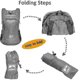 thumbnail image 3 of SAILING Mochila plegable ultraligera y plegable de 20l para senderismo, 3 of 5