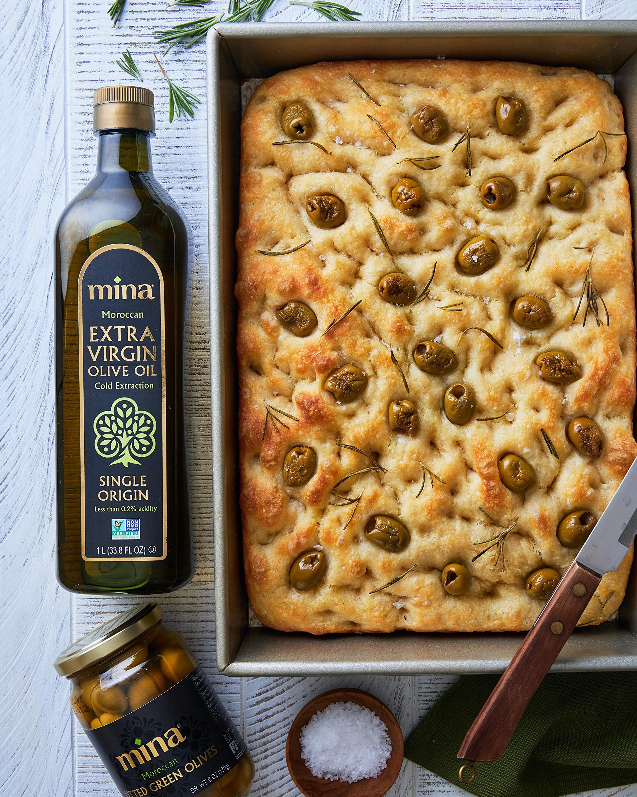 (Pack of 6) Mina Single Origin Extra Virgin Olive Oil, 33.8 fl oz