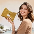 thumbnail image 3 of Knitted Travel Bag Summer Leisure Key Wallet Women's Mobile Phone Bag, 3 of 5