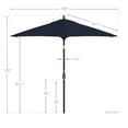 thumbnail image 5 of California Umbrella 9' Patio Umbrella in Navy Blue, 5 of 5